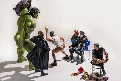 The Funny Things Superheroes Do When They're Not Saving The World