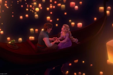 Tangled Lanterns Wallpapers
