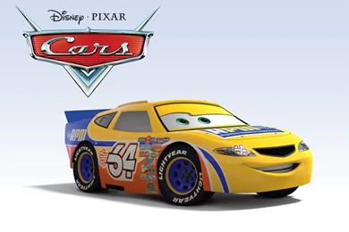 Winford Rutherford Race Car From Disney Pixar Movie Cars Desktop ...
