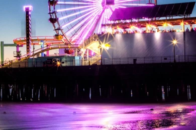 Santa Monica Pacific Park Wallpapers For iPhone 6 Plus