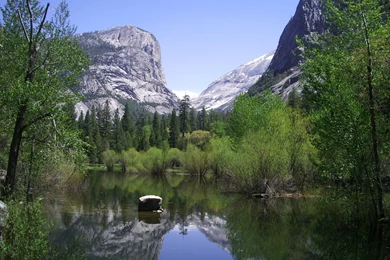 Desktop Wallpaper, Yosemite Mirror Lake