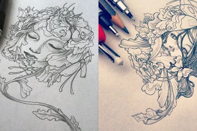 James Jean Art Study + Original Piece By Heycheri On DeviantArt