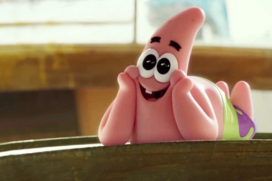 Cute Happy Patrick Star   The SpongeBob Movie: Sponge Out Of Water ...
