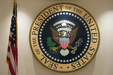 Panoramio   Photo Of Boston   Presidential Seal And Flag At JFK ...
