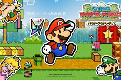 Super Paper Mario   Wallpapers   Multimedia   Boo Mansion