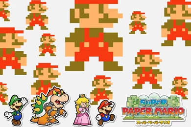 Super Paper Mario   Mario Wallpapers (5599051)   Fanpop