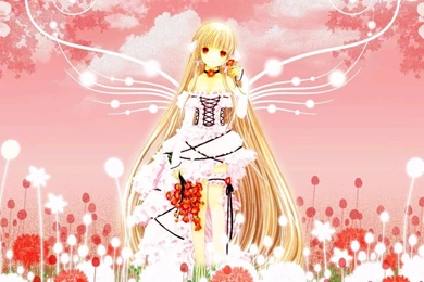 Chobits Flowers   Chobits Wallpapers (9763092)   Fanpop