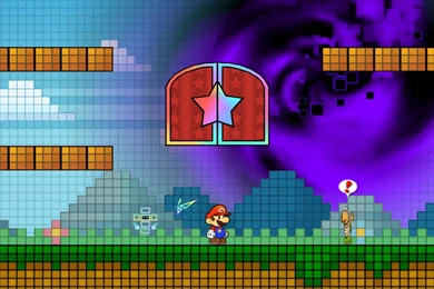 Super Paper Mario On Dolphin Wii/GC Emulator (1080p HD) Full Speed ...