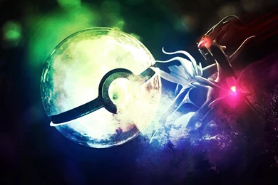 Digital Art 3d Fan Ghost Dialga Pokeball Wallpapers