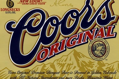 Miscellaneous: Beverage Coors Original, Desktop Wallpapers Nr. 10230