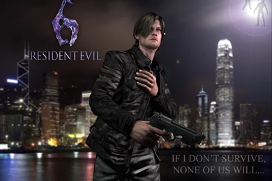 DeviantArt: More Like Leon RE6 Wallpapers By Sparrow Leon