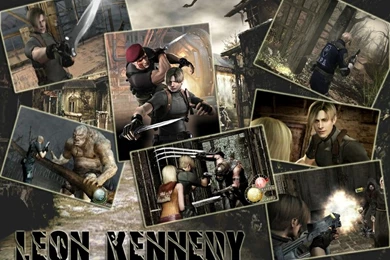 Ganados Horror Leon S. Kennedy – Video Games Resident Evil HD ...