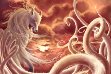 Nine tailed Fox By Vyrilien On DeviantArt