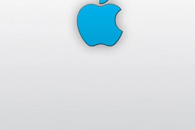 Minimal Blue Apple Icon iPhone Wallpapers By BrendanWoolbert On ...