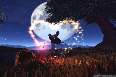 Romantic Moon Wallpapers   Crazy Frankenstein