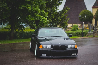 Download Wallpapers Bmw, E36, M3, Black, Tuning, Bmw, Black, Tuning ...