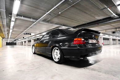 BMW E36 M3 Loud Revving And Burnout   YouTube