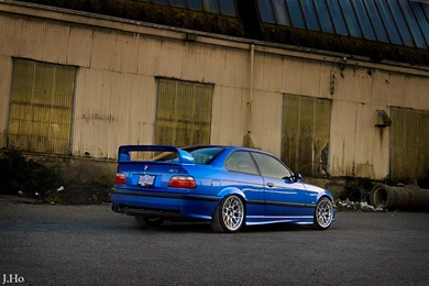 Wallpapers Bmw E36 M3 3 Series Bmw Three Coupe Sports Car Blue ...