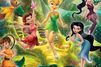 Walltastic Disney Fairies Wallpapers Mural At GoWallpapers UK