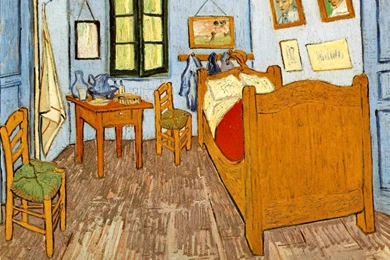 Room At Arles, 1888, Vincent Van Gogh < Fine Art < Gallery ...