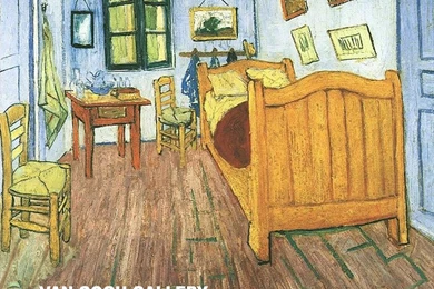 Van Gogh Bedroom Painting Desktop Wallpapers