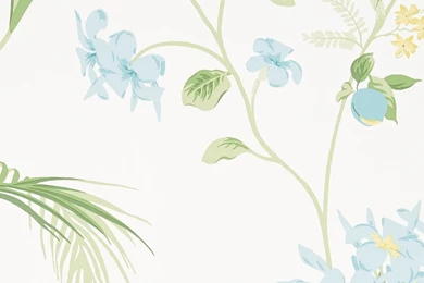 Orchid Apple Green Floral Wallpapers At Laura Ashley