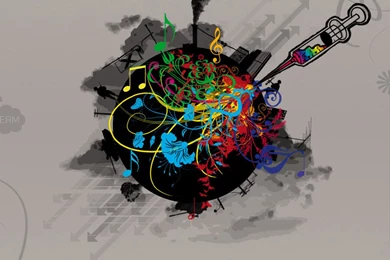 Graffiti Music Art