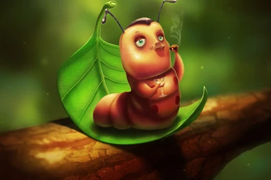 1440x900 Cigar, Sheet, Graphics, Glass, Caterpillar, Macho, Figure ...