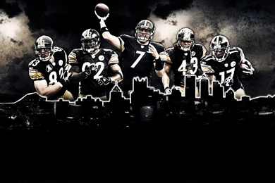 Wallpaper: American Football, Pittsburgh Steelers, Nfl, Team ...