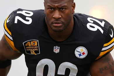 Download Wallpapers 2048x2048 James Harrison, Pittsburgh Steelers ...