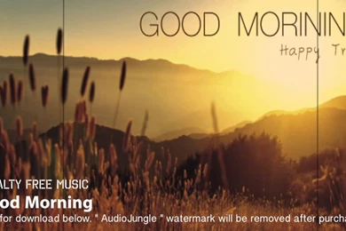 Good Morning   Instrumental / Backgrounds Music (Royalty Free Music ...