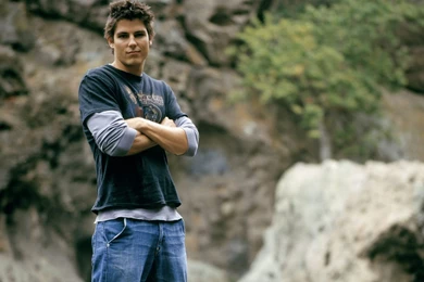 Download Wallpapers 3840x2400 Sean Faris, Actor, Waterfall, Boy ...