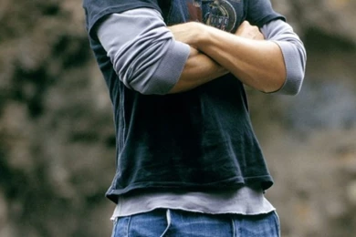 Download Wallpapers 1080x1920 Sean Faris, Actor, Waterfall, Boy ...