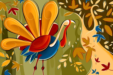 Free Thanksgiving Turkey Computer Desktop Wallpapers