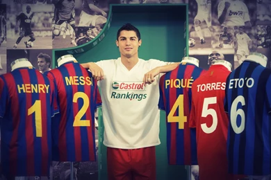 Download Wallpapers 1920x1080 Ronaldo Messi, Henry, Pique, Torres ...