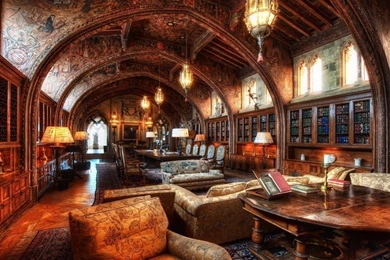 Old Library Wallpapers 1920x1080   (