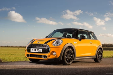 Download 1920x1080 MINI Cooper S Hatch By The Field Wallpapers