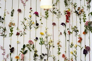 Green Style: 3D Flower Wallpapers