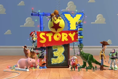 Toy Story 3 Characters Cloud Wall Wallpapers 1280×800   Toy Story ...