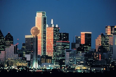 Dallas Texas Skyline Omni   Wallpaper.