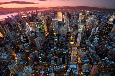 HD Fantastic City Skyline Wallpapers And Photos