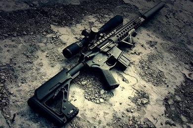 Assault Rifle Computer Wallpapers, Desktop Backgrounds