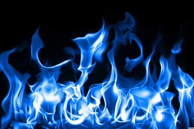 Blue Fire HD Desktop Wallpapers : High Definition : Mobile