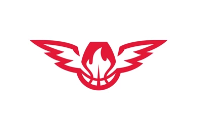 Atlanta Hawks New Secondary Logo Wallpaper 1920x1080