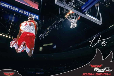 Josh Smith Dunk   Atlanta Hawks Wallpapers
