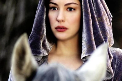 LIV TYLER AS ARWEN WALLPAPER   (