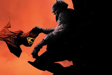 SUPERMAN VS BATMAN WALLPAPER STAY016