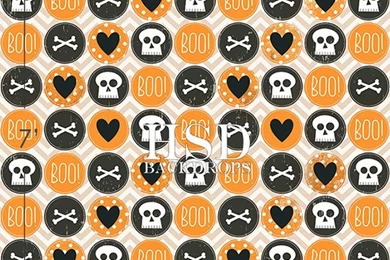 Halloween Photo Background, Halloween Backdrop, Photo Booth ...