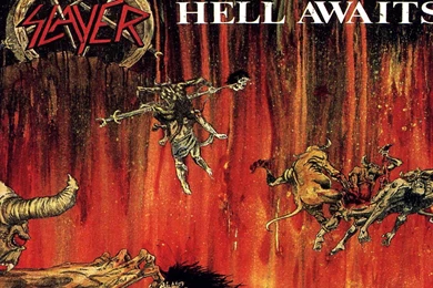 Wallpaper: Slayer, Rock Band, Metal Music, Hell Awaits, Creepy ...