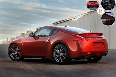 2013 Nissan 370Z   Rear